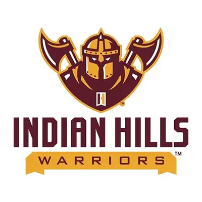 Logo Indian Hills Warriors basketball Iowa - Partenaire Nath's Shot